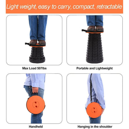 Folding Extension Stool