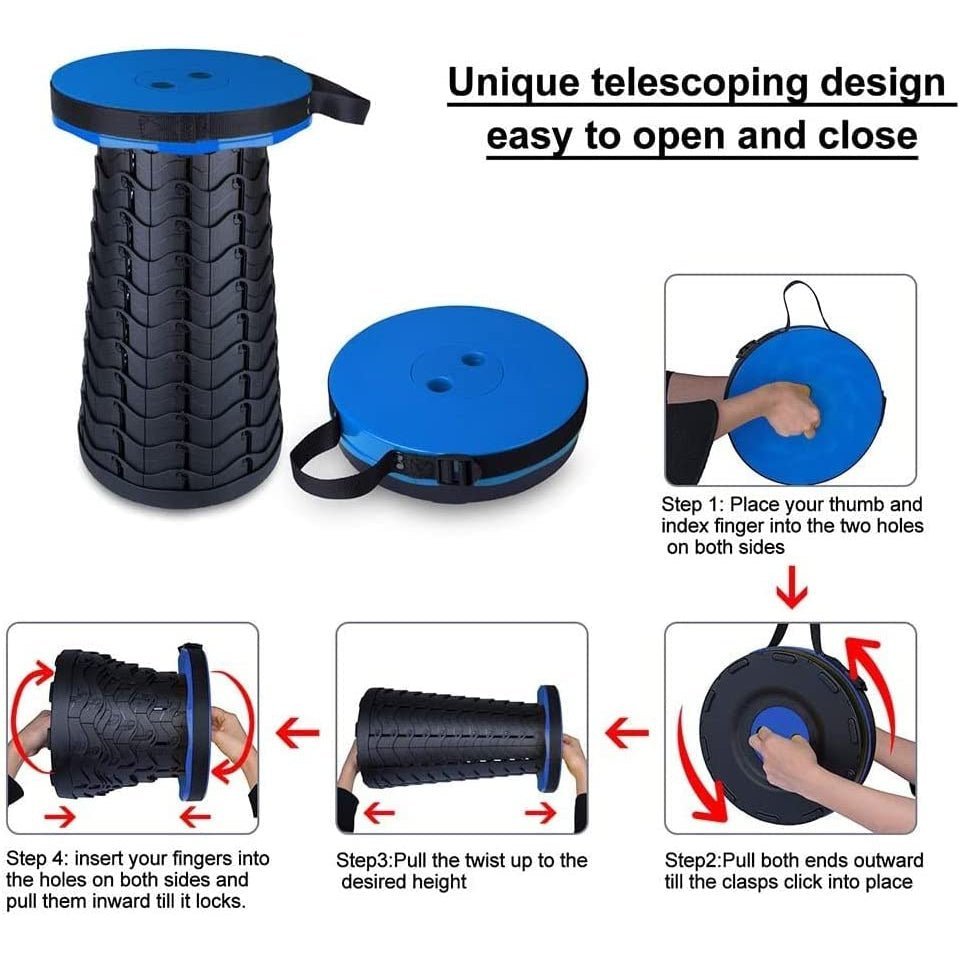 Folding Extension Stool