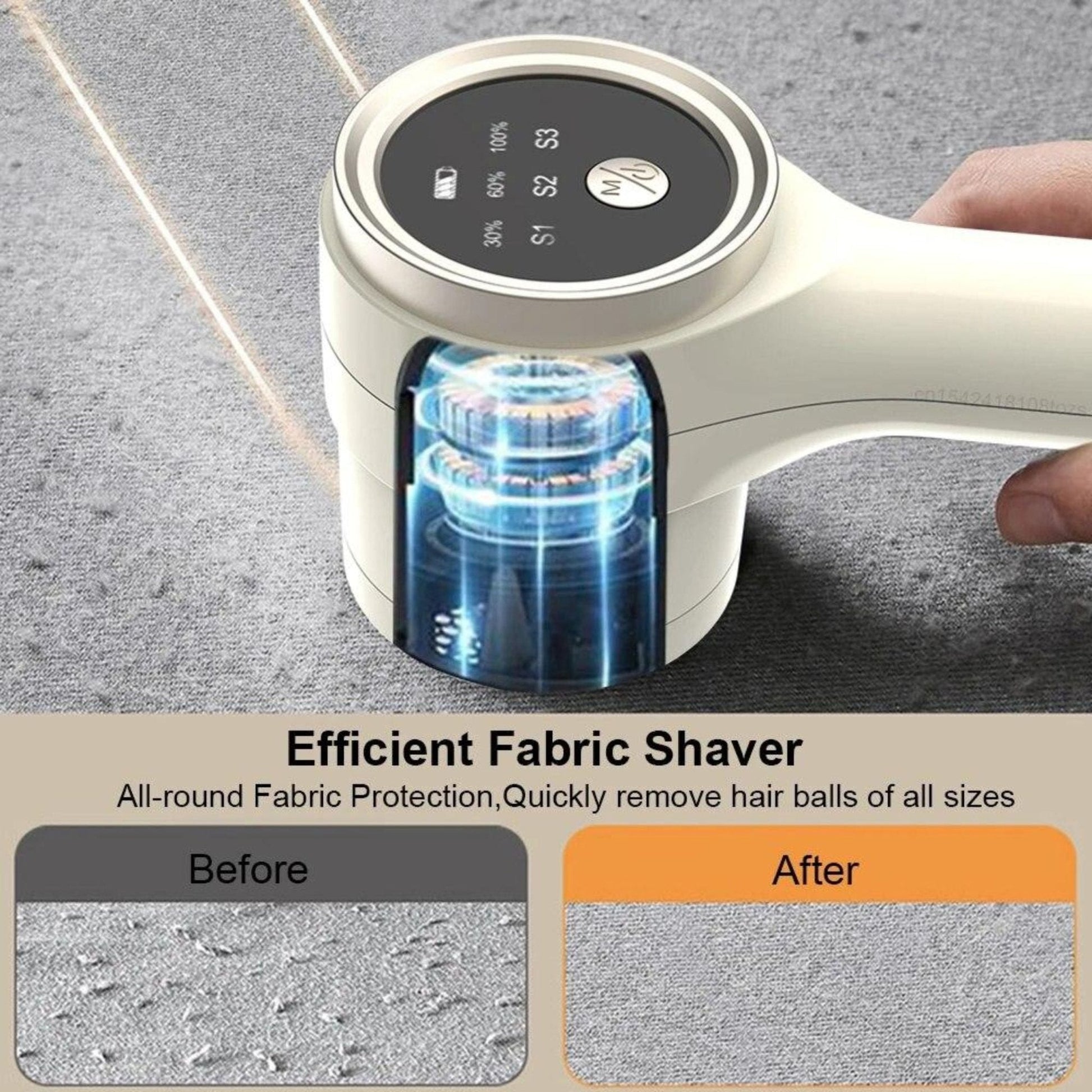 Fuzz Removing Machine - Beige