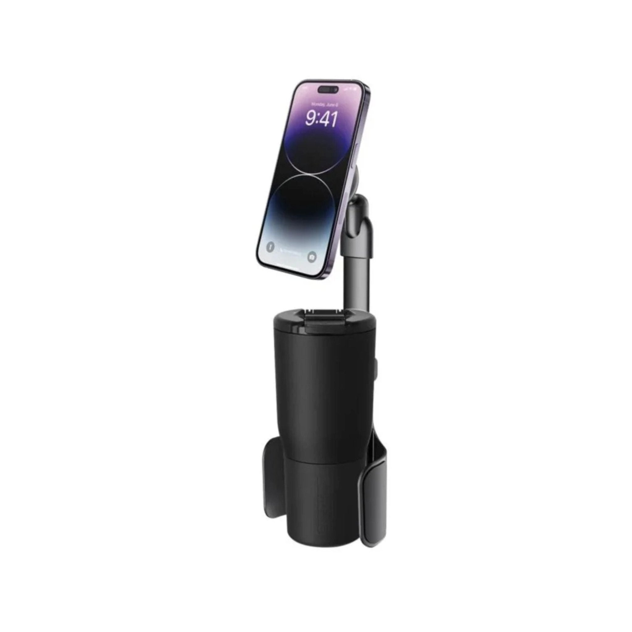 GOJI Car Cup Holder Phone Mount - Black