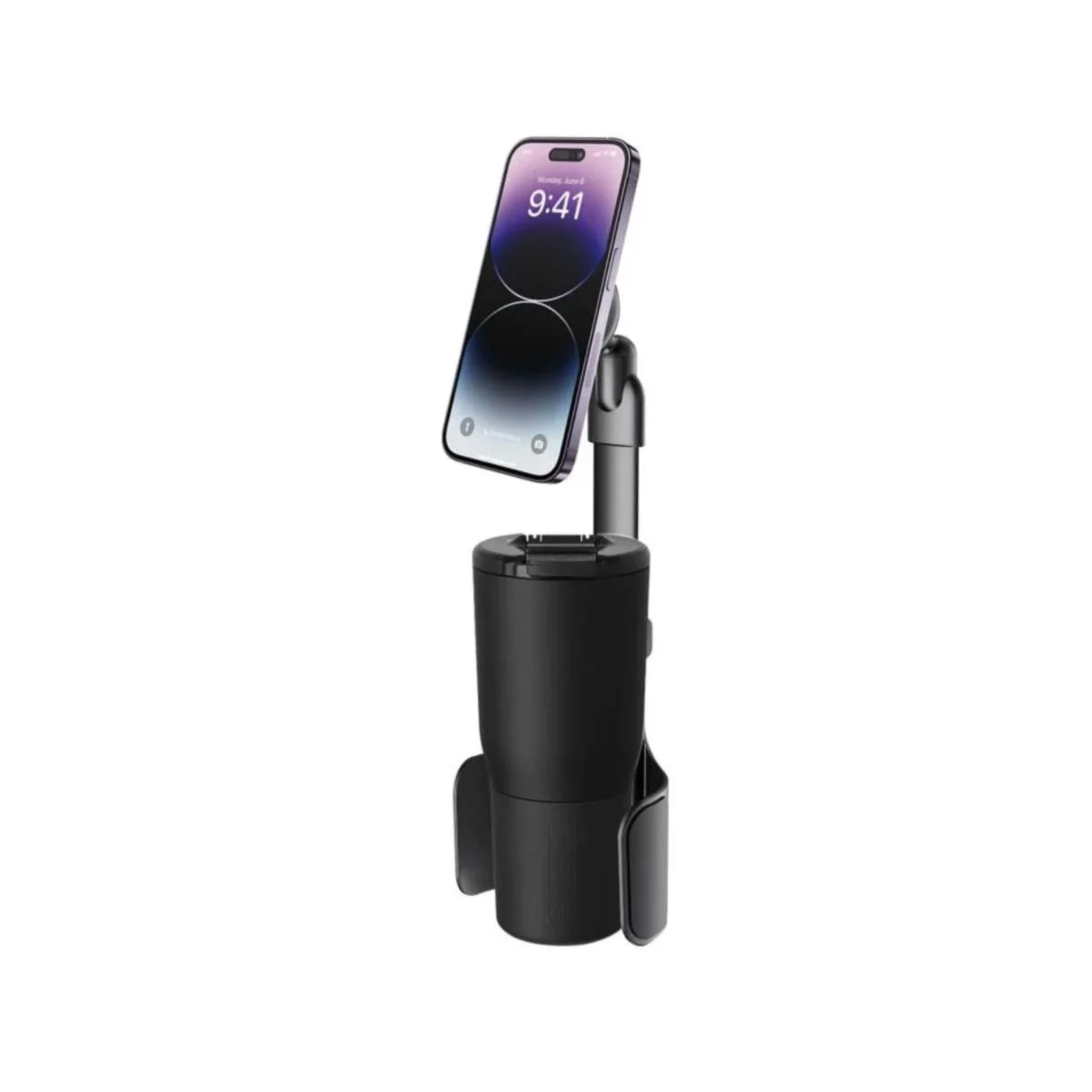 GOJI Car Cup Holder Phone Mount - Black
