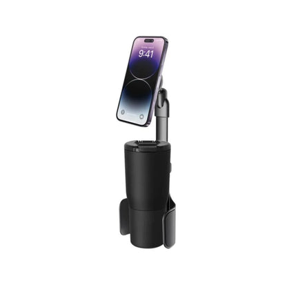GOJI Car Cup Holder Phone Mount - Black