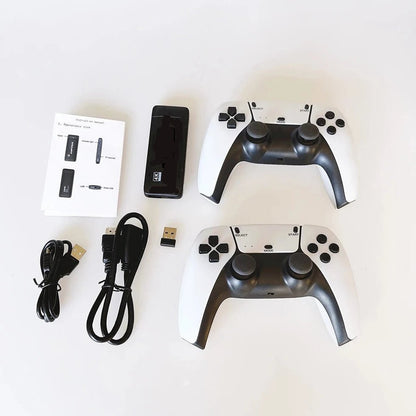 Game 2.4G Wireless Controller Gamepad 4K Ultra Hd Game Stick - White