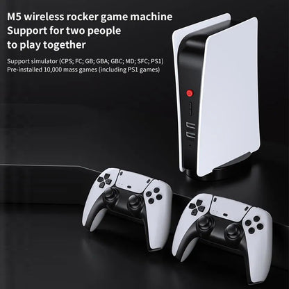 Game Console 2.4gb Wireless Controller Game Station, 4K HD Output