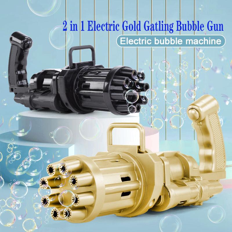 Gatling Electric Bubble Machine