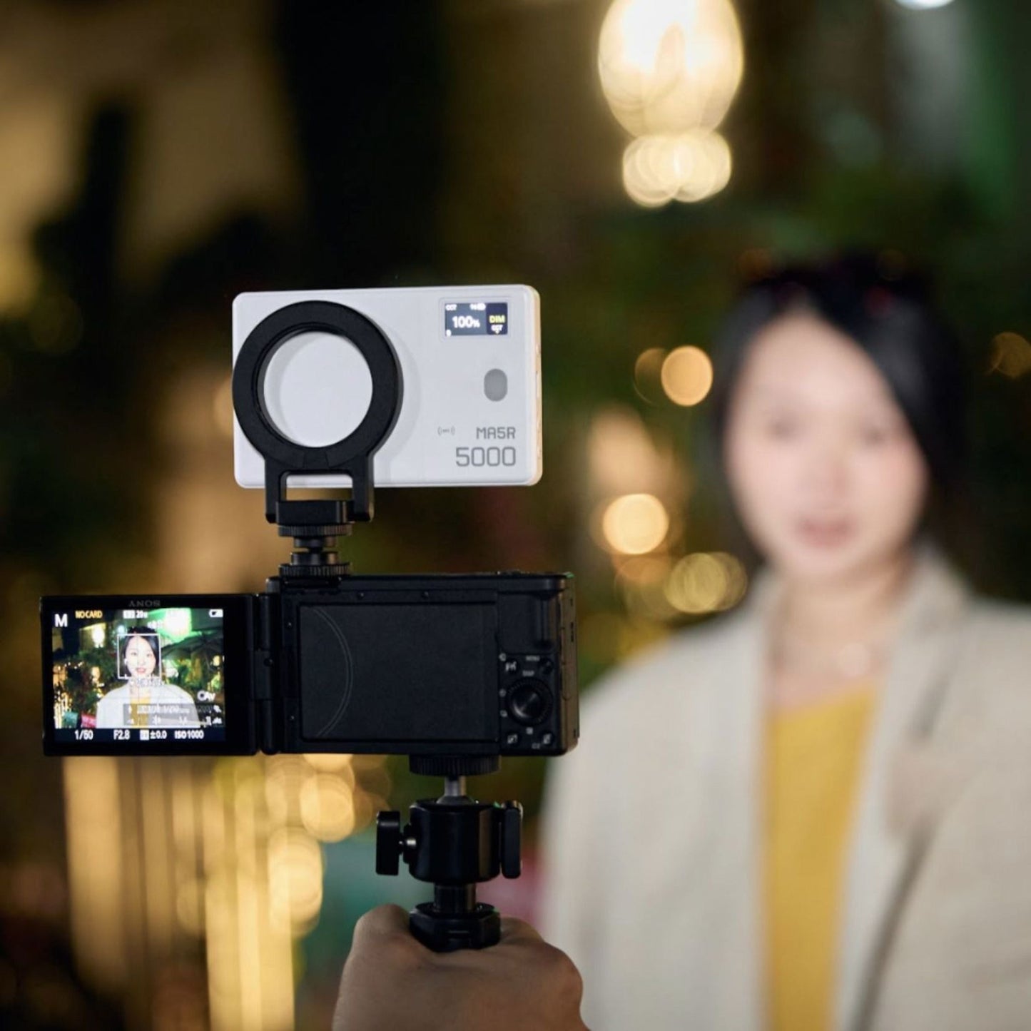 Godox MA5R RGB LED Light and Power Bank