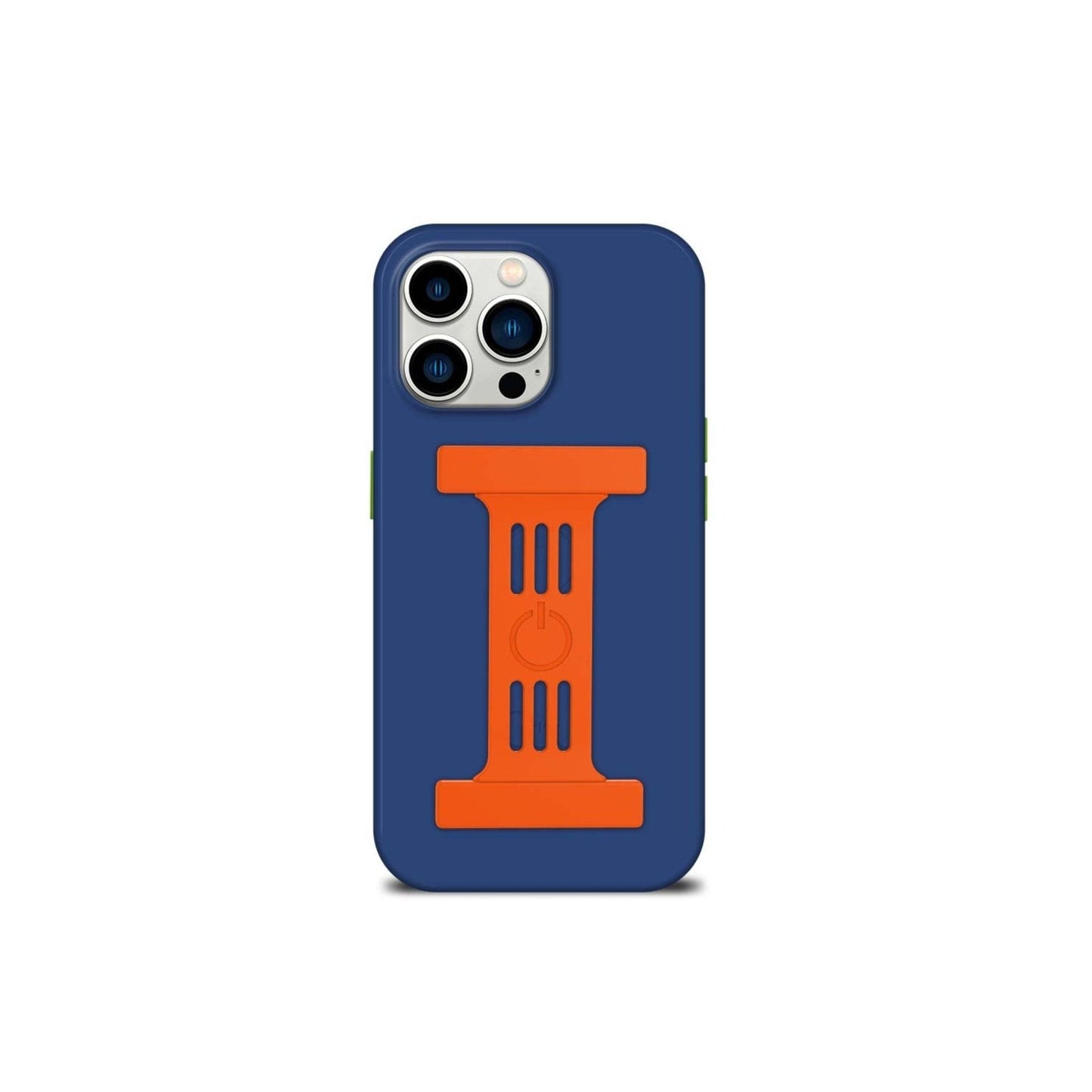 Goui Cover Iphone 15 Pro Max With Silicone Strap Magnetic - Azure Blue