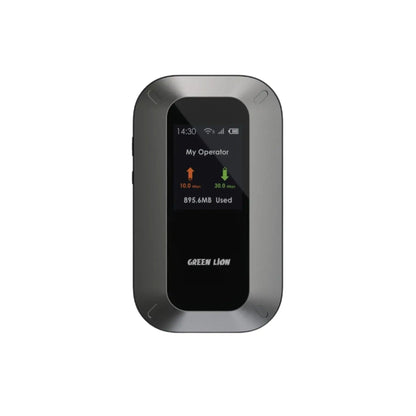 Green Line Mifi Portable Router WiFi 6 4G LTE - Black