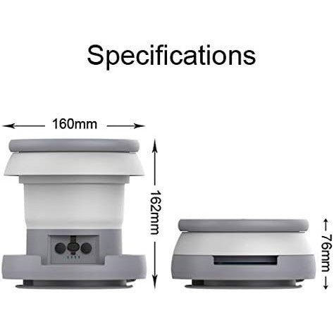 Green Lion 2 in 1 Electric Portable Bidet with Lantern 600mAh - White