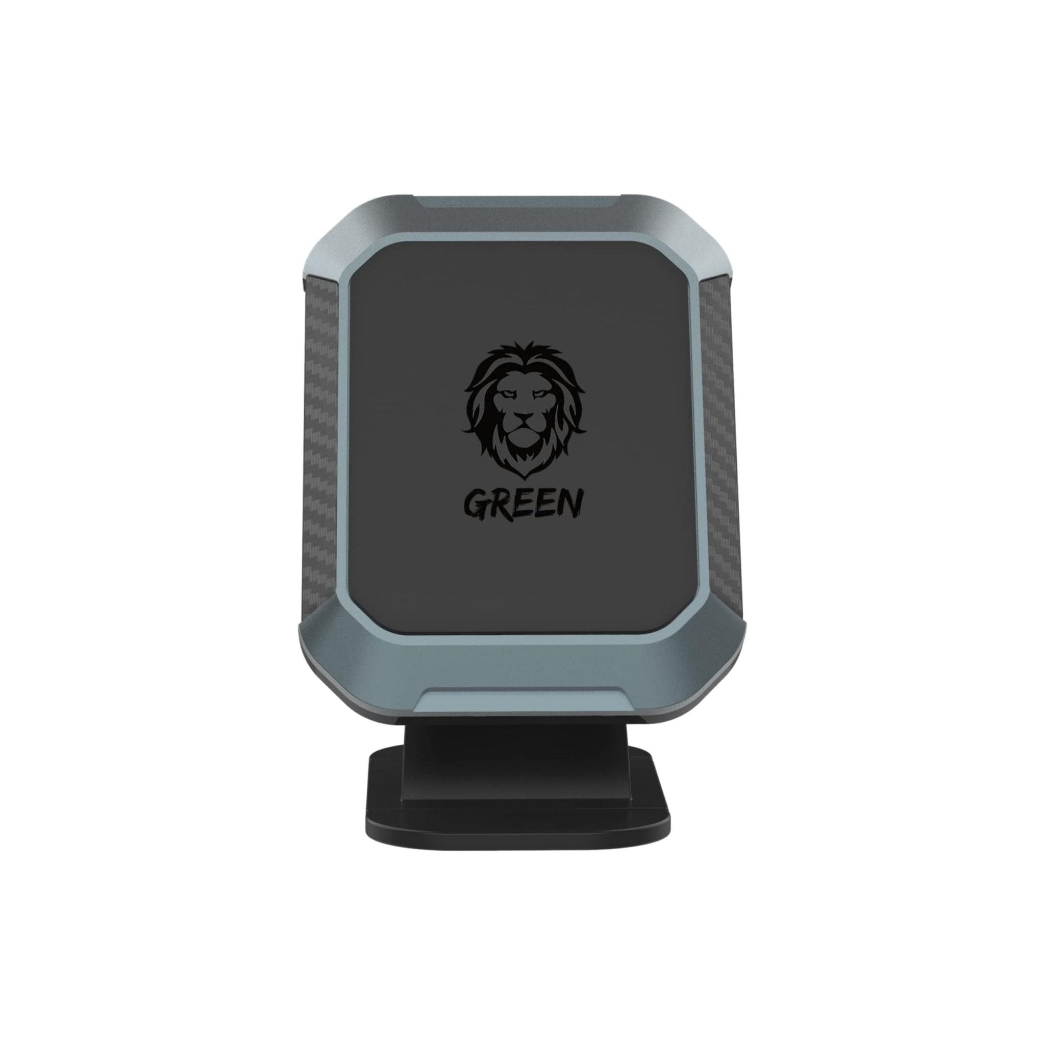 Green Lion 2 in 1 Magnetic Car Phone Holder - Black