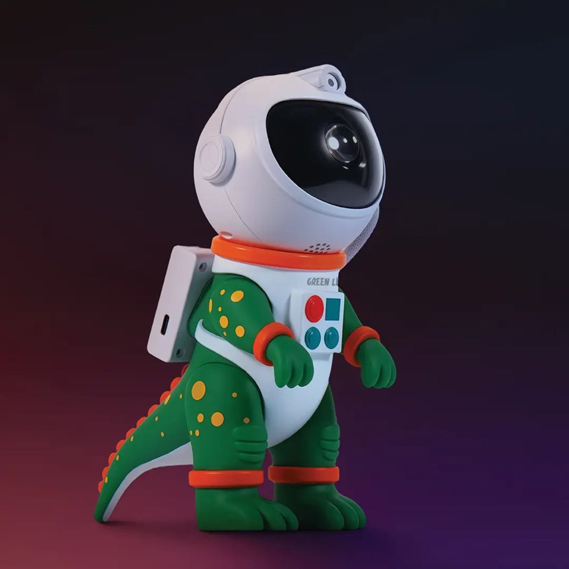 Green Lion ASTRONAUT Night Light Projector - White