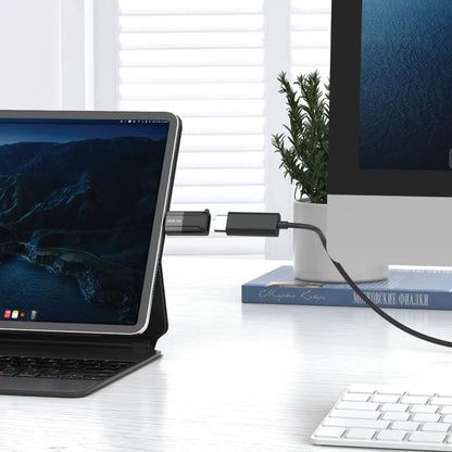 Green Lion Aluminum Alloy Shell Type C to HDMI Adapter - Black