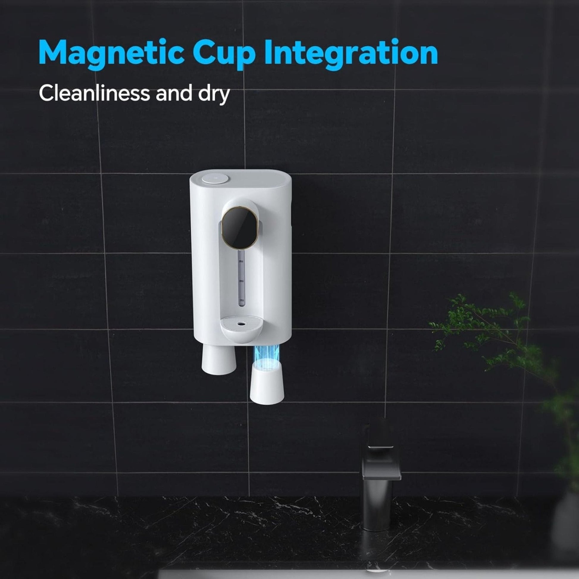 Green Lion Automatic Mouthwash Dispenser 540ML - White