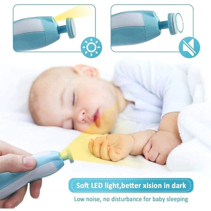 Green Lion Baby Nail Trimmer - Blue