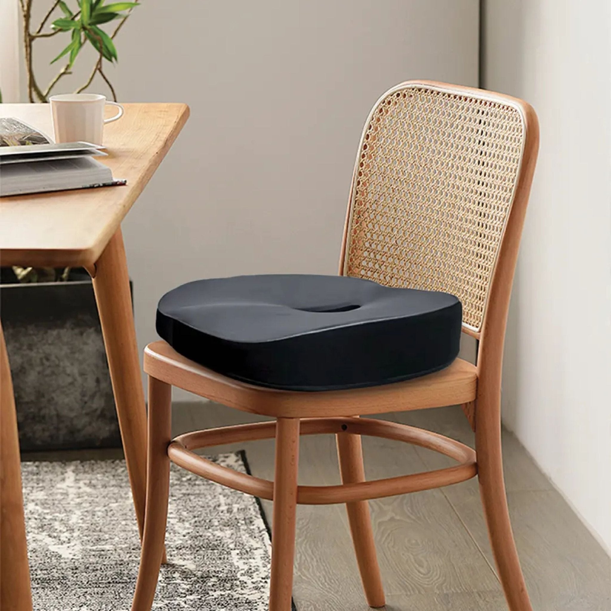 Green Lion Cloud Plus Seat Cushion -Black& Grey