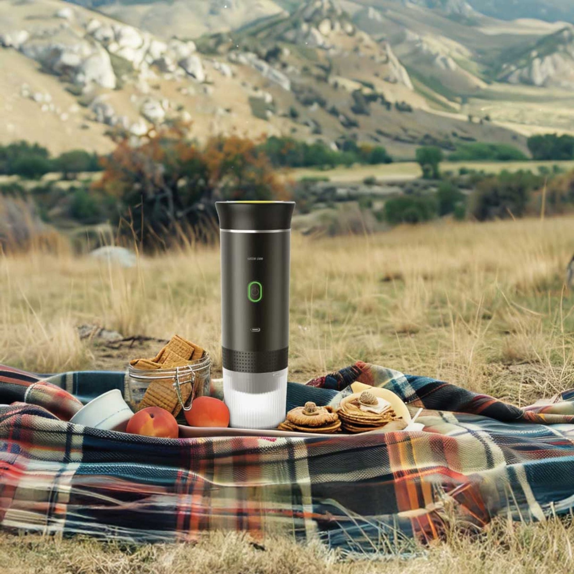 Green Lion Coffee Maker Lite - Black