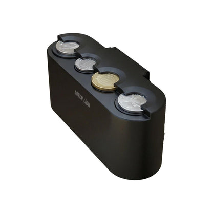 Green Lion Coin Dock Car Coin Organizer - Black