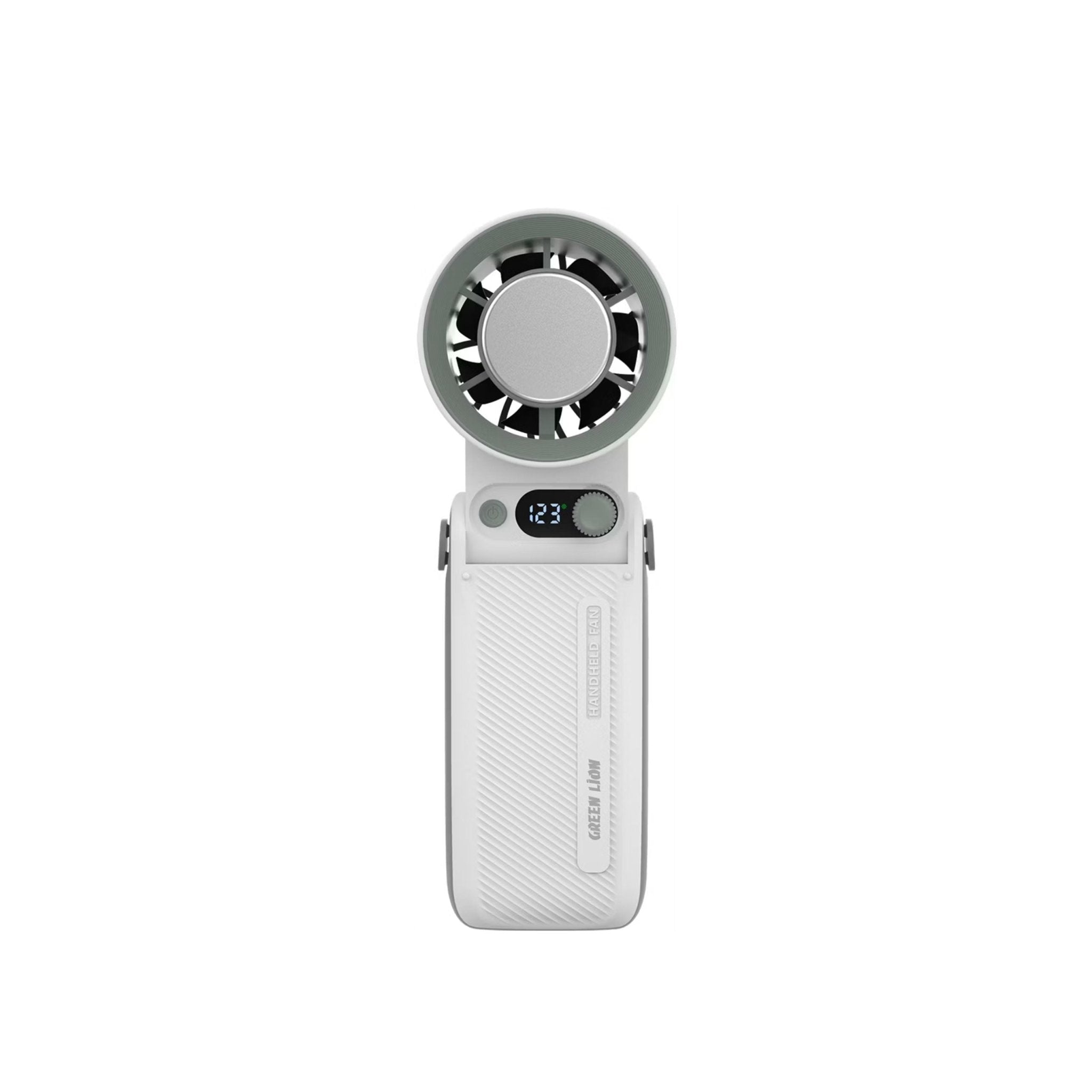 Green Lion Coolio Portable Fan - White