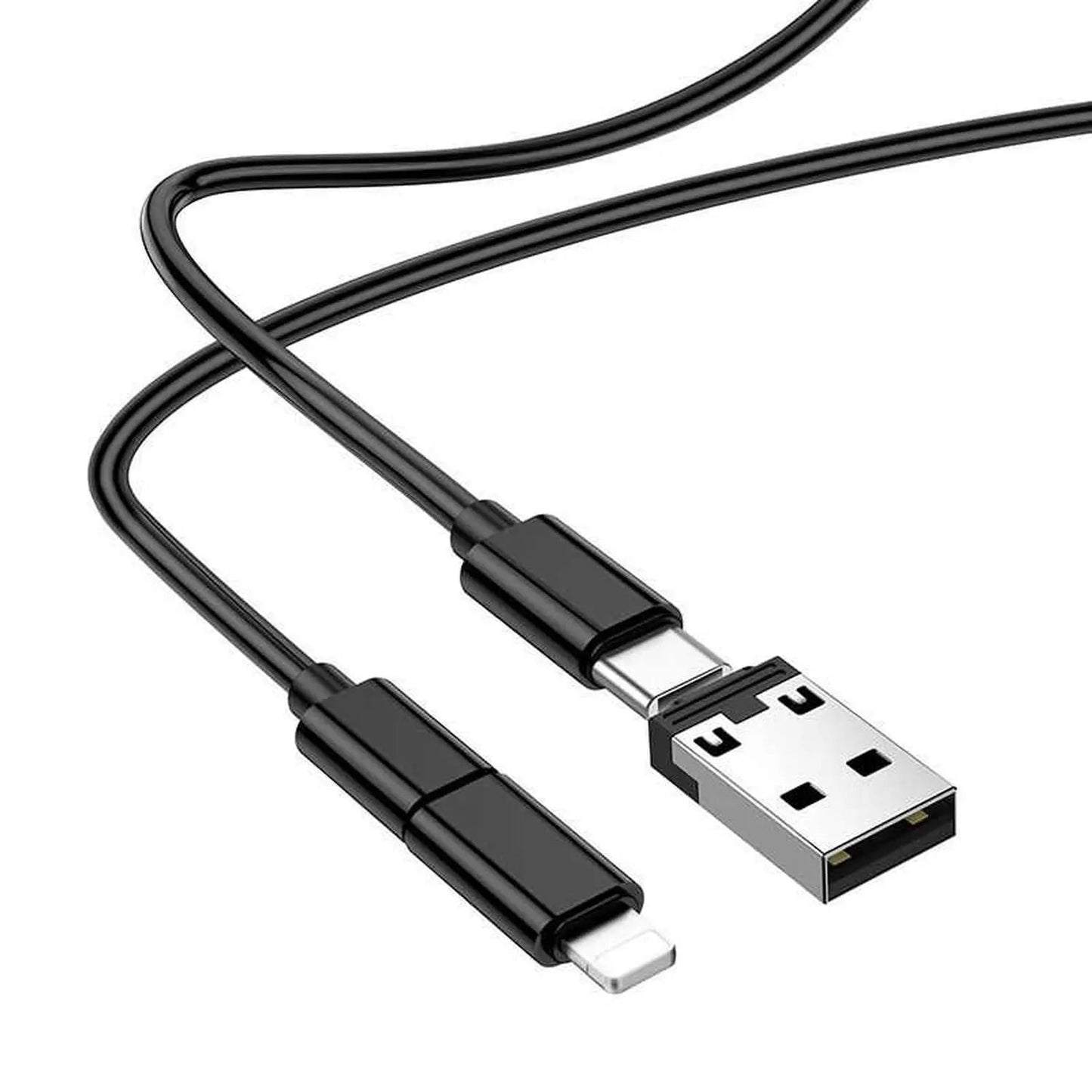 Green Lion Data Cable Storage Box 60W - Black