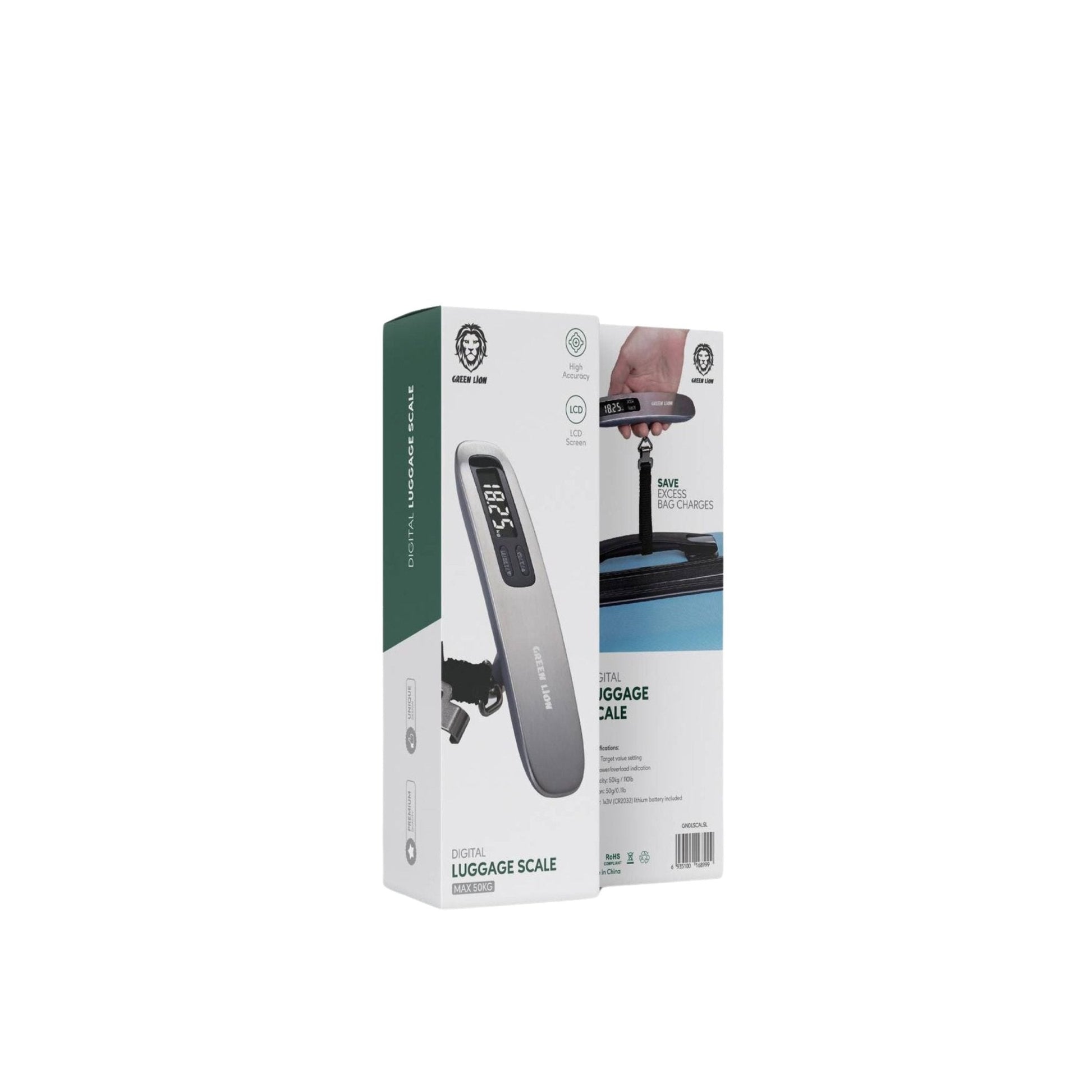 Green Lion Digital Luggage Scale Max 50Kg
