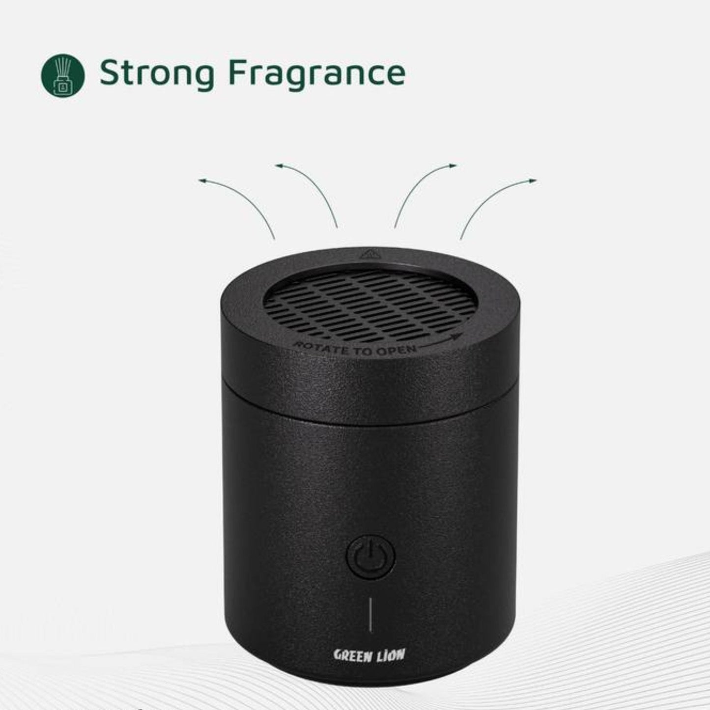 Green Lion Dune Bakhour Incense Burner - Black