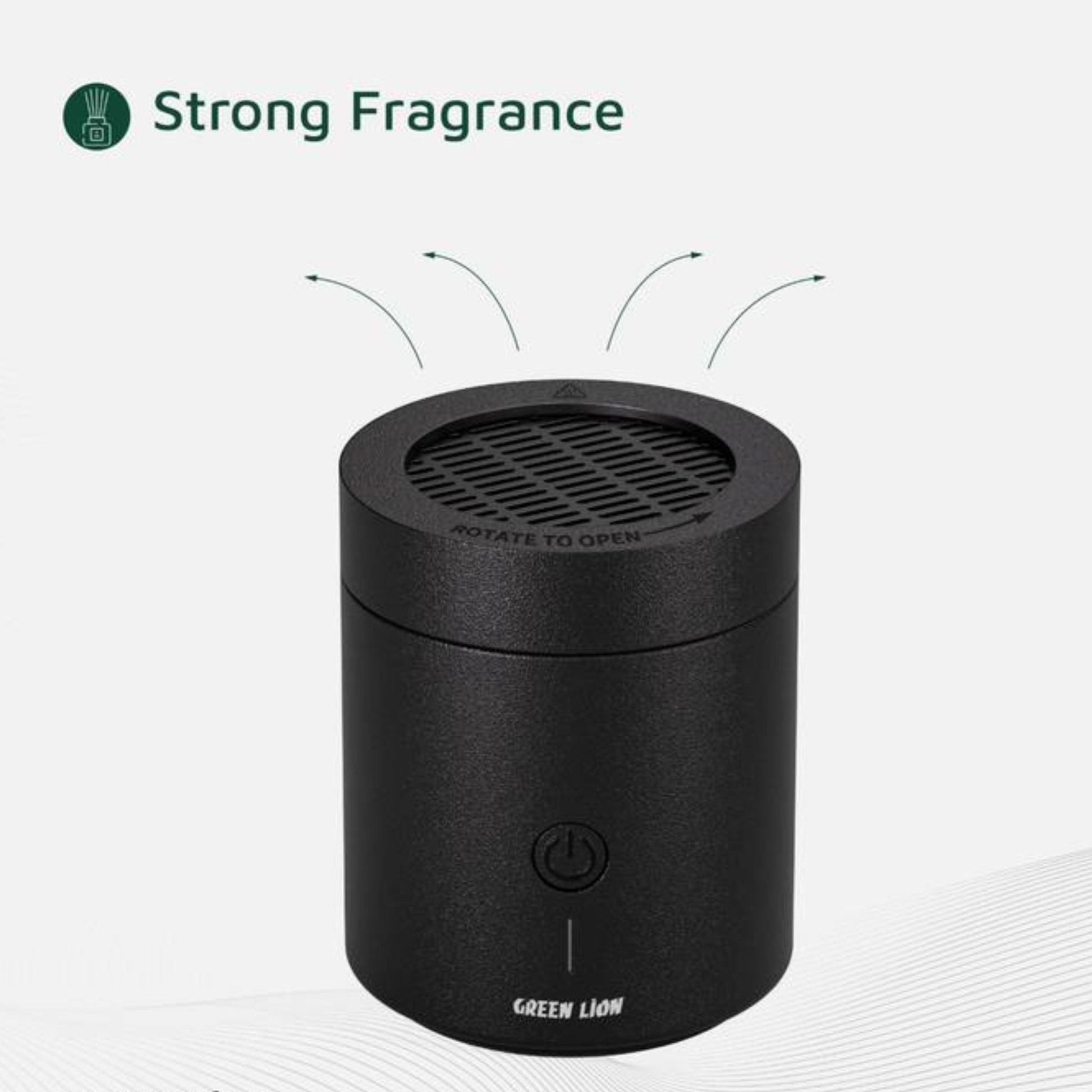 Green Lion Dune Bakhour Incense Burner - Black