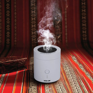 Green Lion Dune Bakhour Incense Burner - White