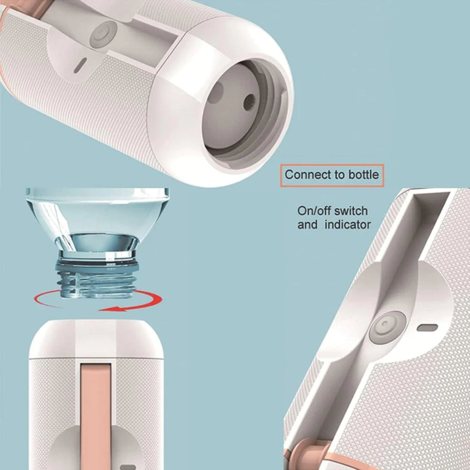 Green Lion Electric Pocket Bidet - White