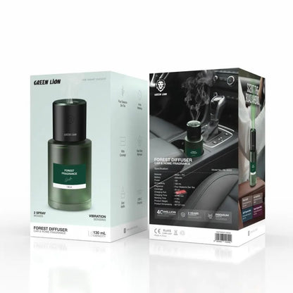 Green Lion FOREST DIFFUSER Car & Home Fragrance 130ML - Green