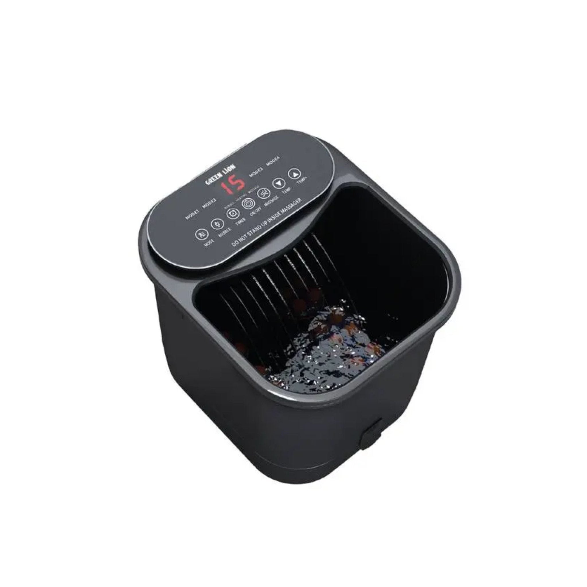 Green Lion Foot Bath Massager - Black