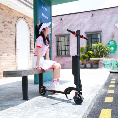 Green Lion GBK-Compact Foldable E-Scooter 3-Mode Gear - Black