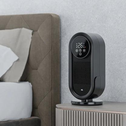 Green Lion Heater Lite Fan and Heater with Remote Control - Black