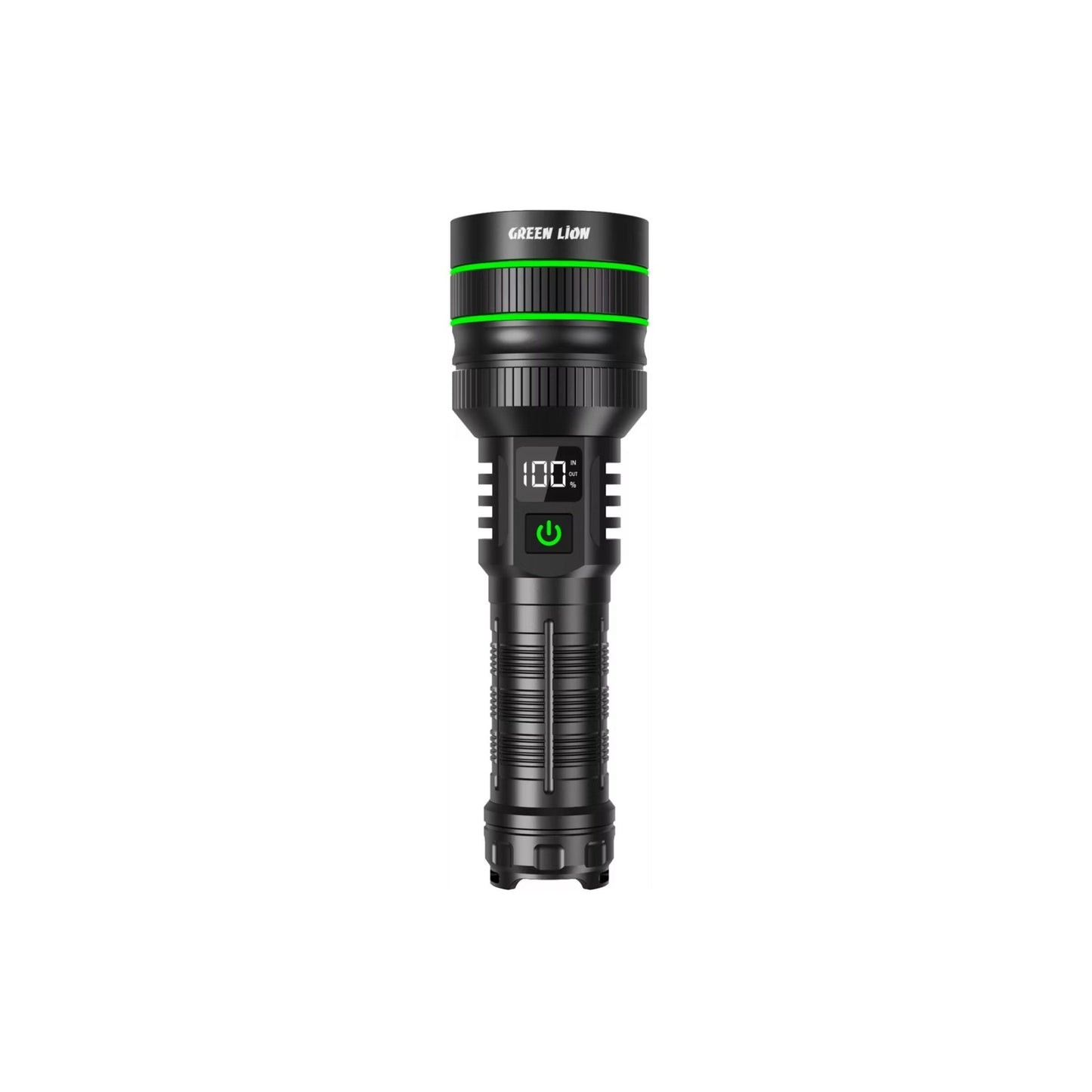 Green Lion Hyper Ray Pro LED Torch - Black