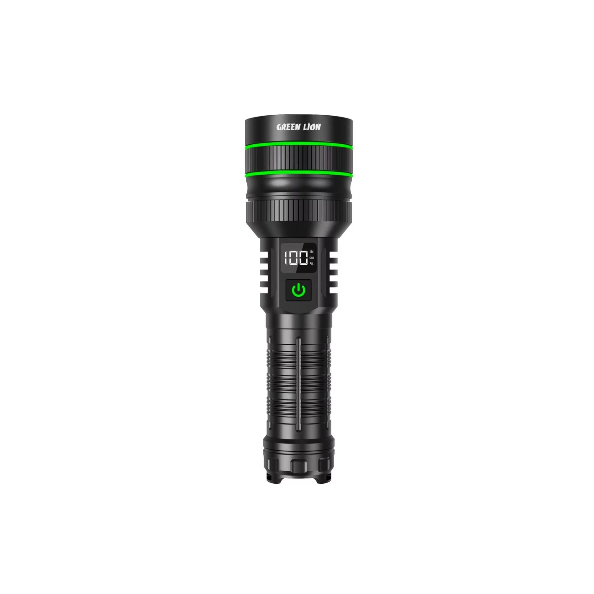 Green Lion Hyper Ray Pro LED Torch - Black