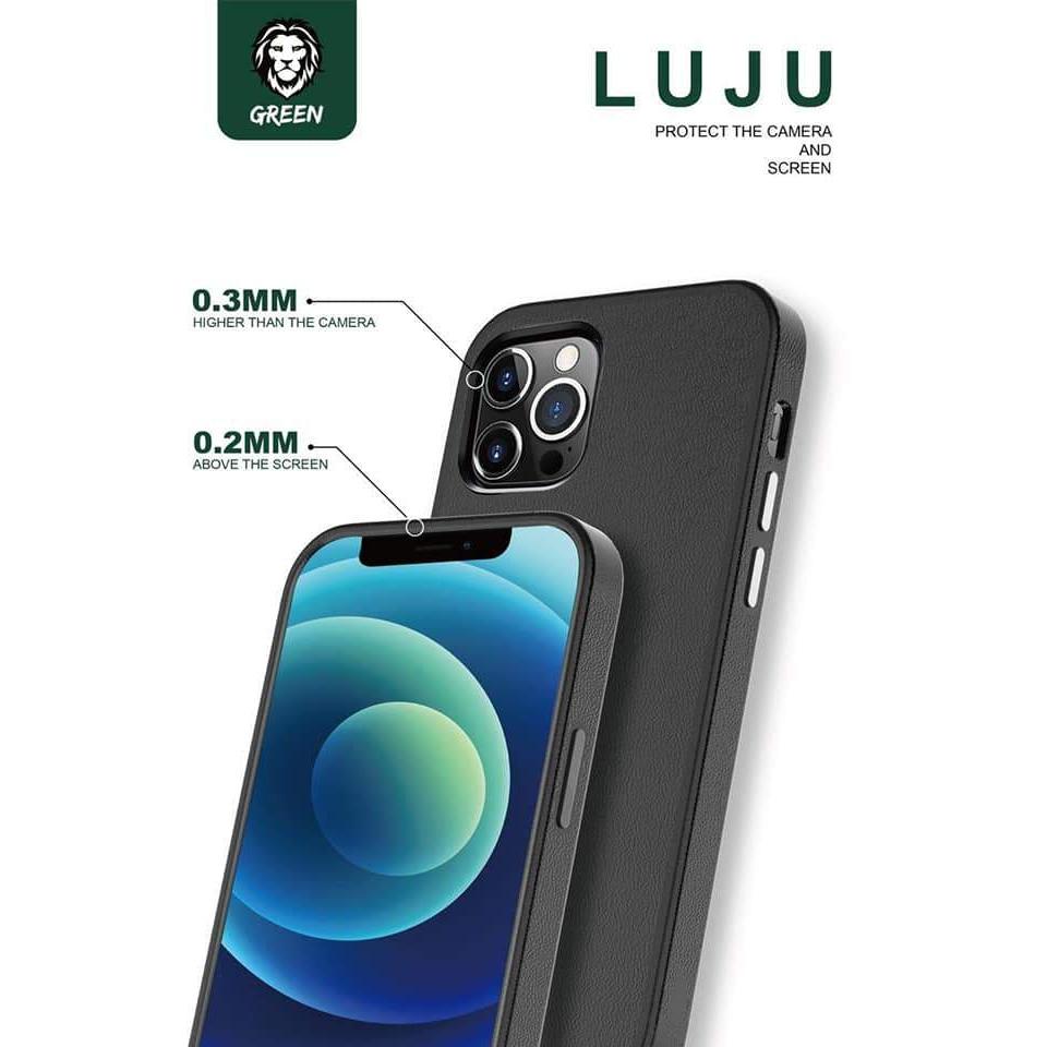Green Lion Luju MagSafe Leather Case for iPhone 12