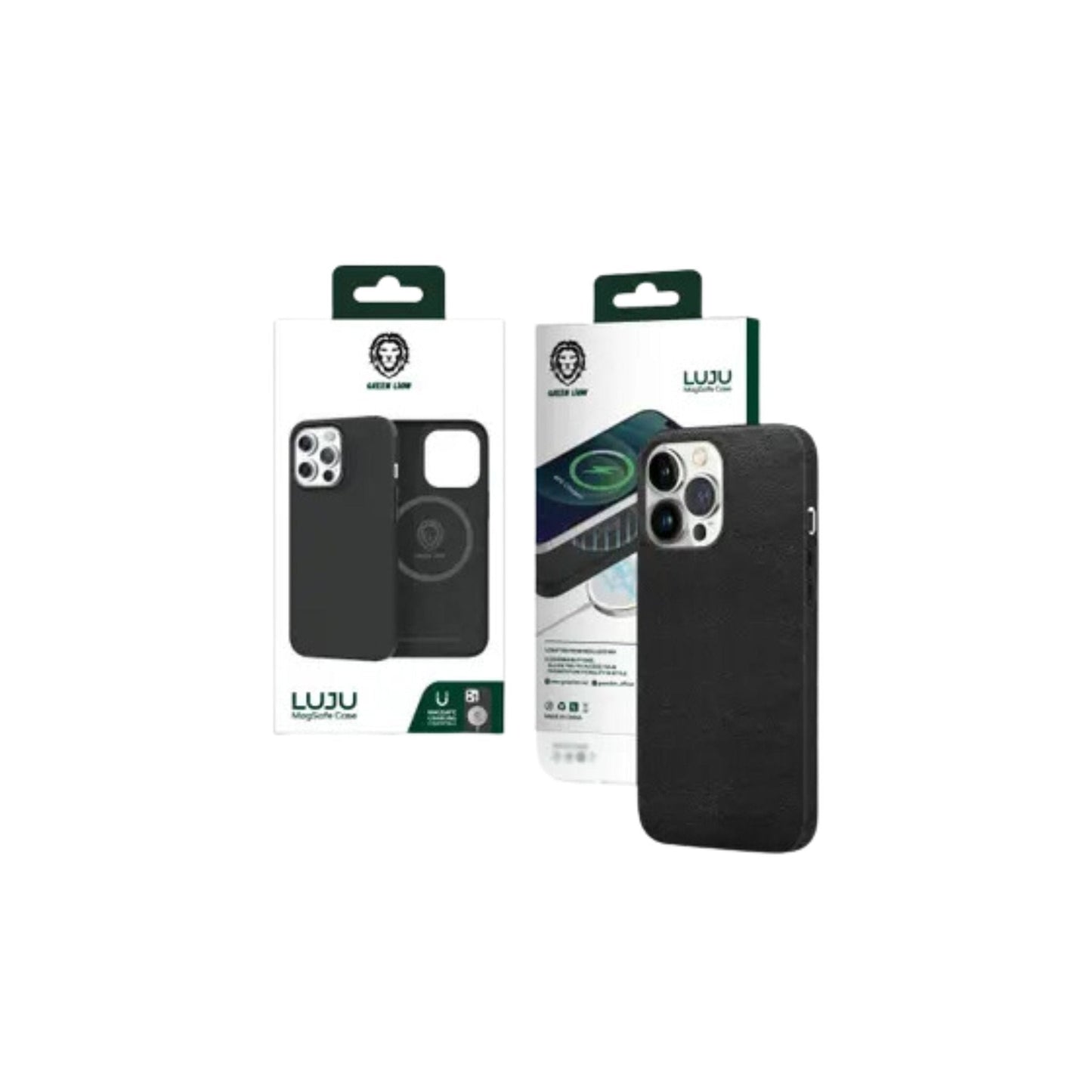 Green Lion Luju MagSafe Leather Case for iPhone 12