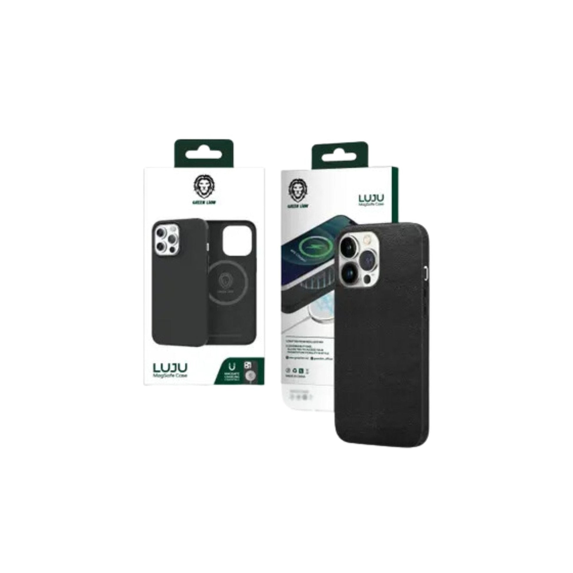 Green Lion Luju MagSafe Leather Case for iPhone 12