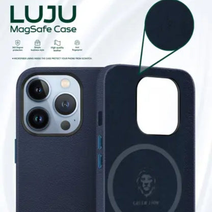 Green Lion Luju MagSafe Leather Case for iPhone 12