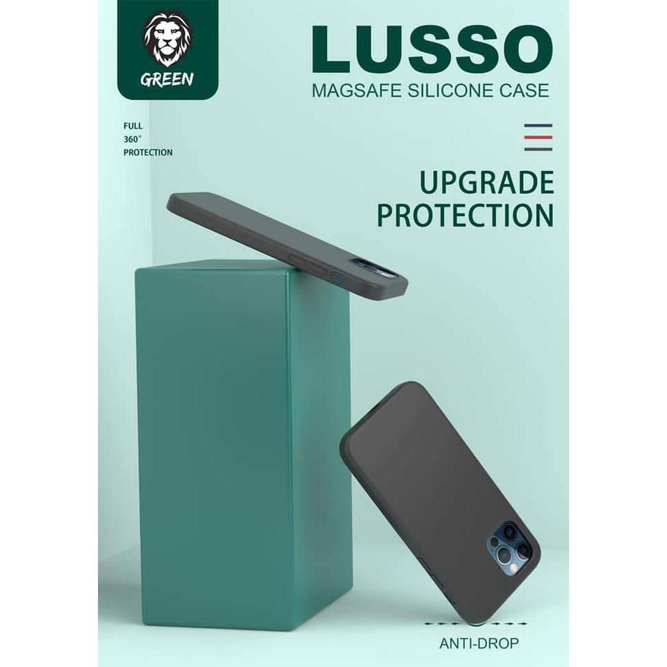 Green Lion Lusso MagSafe 360 Silicone Case for iPhone