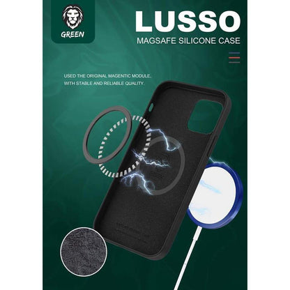 Green Lion Lusso MagSafe 360 Silicone Case for iPhone