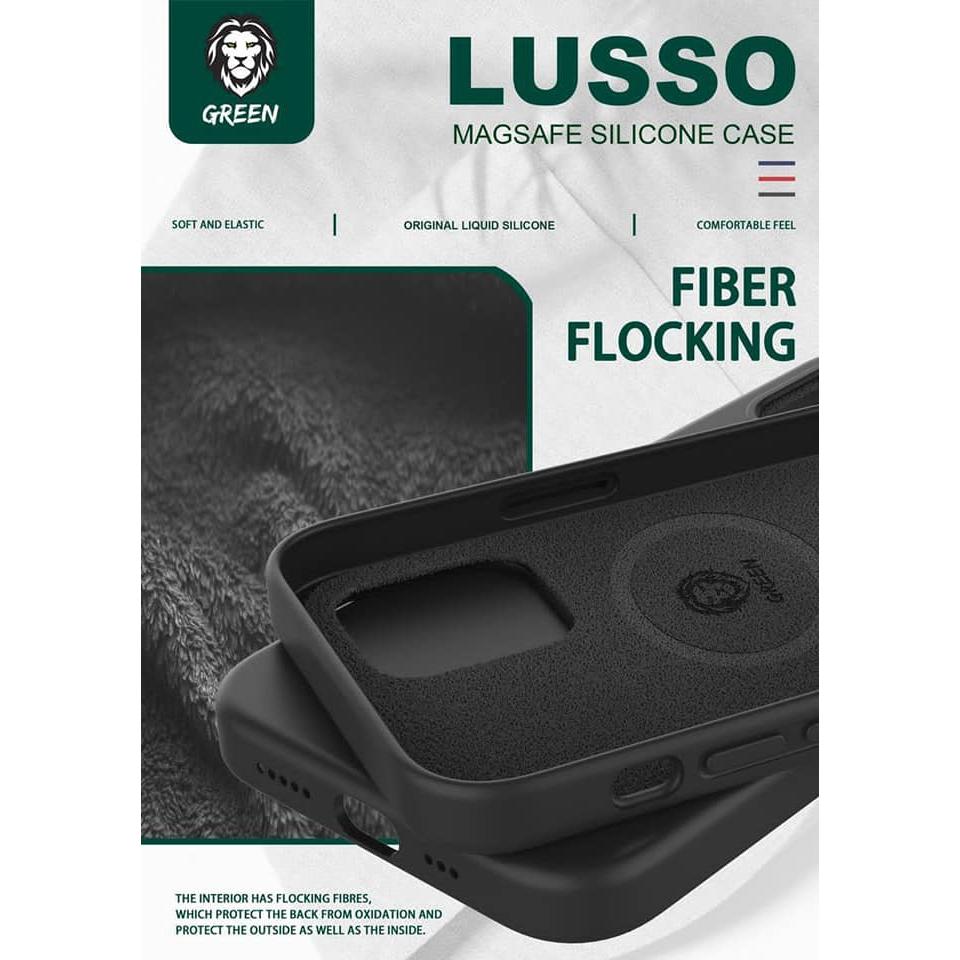 Green Lion Lusso MagSafe 360 Silicone Case for iPhone