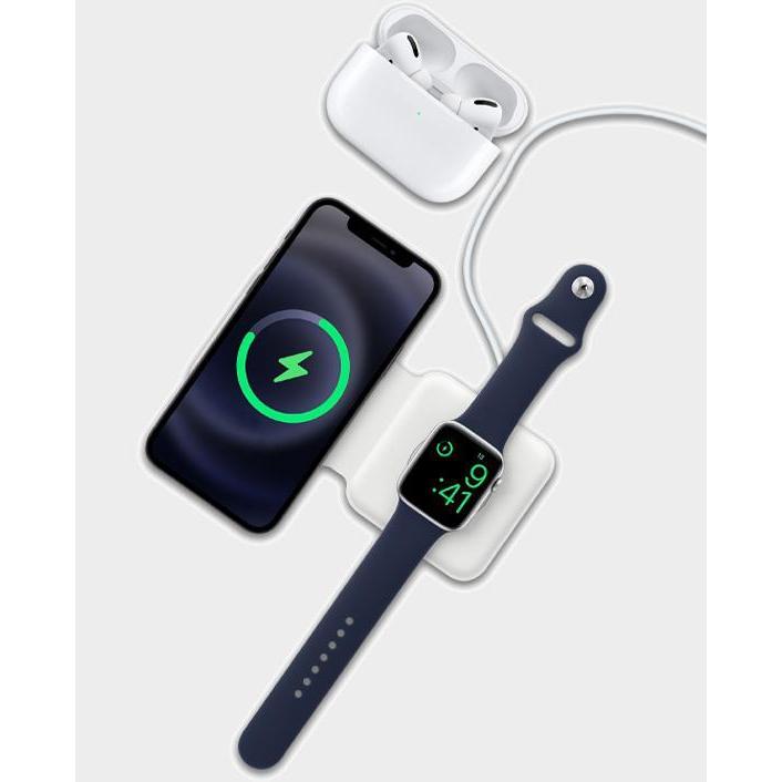 Green Lion Magsafe Deux Charge - White