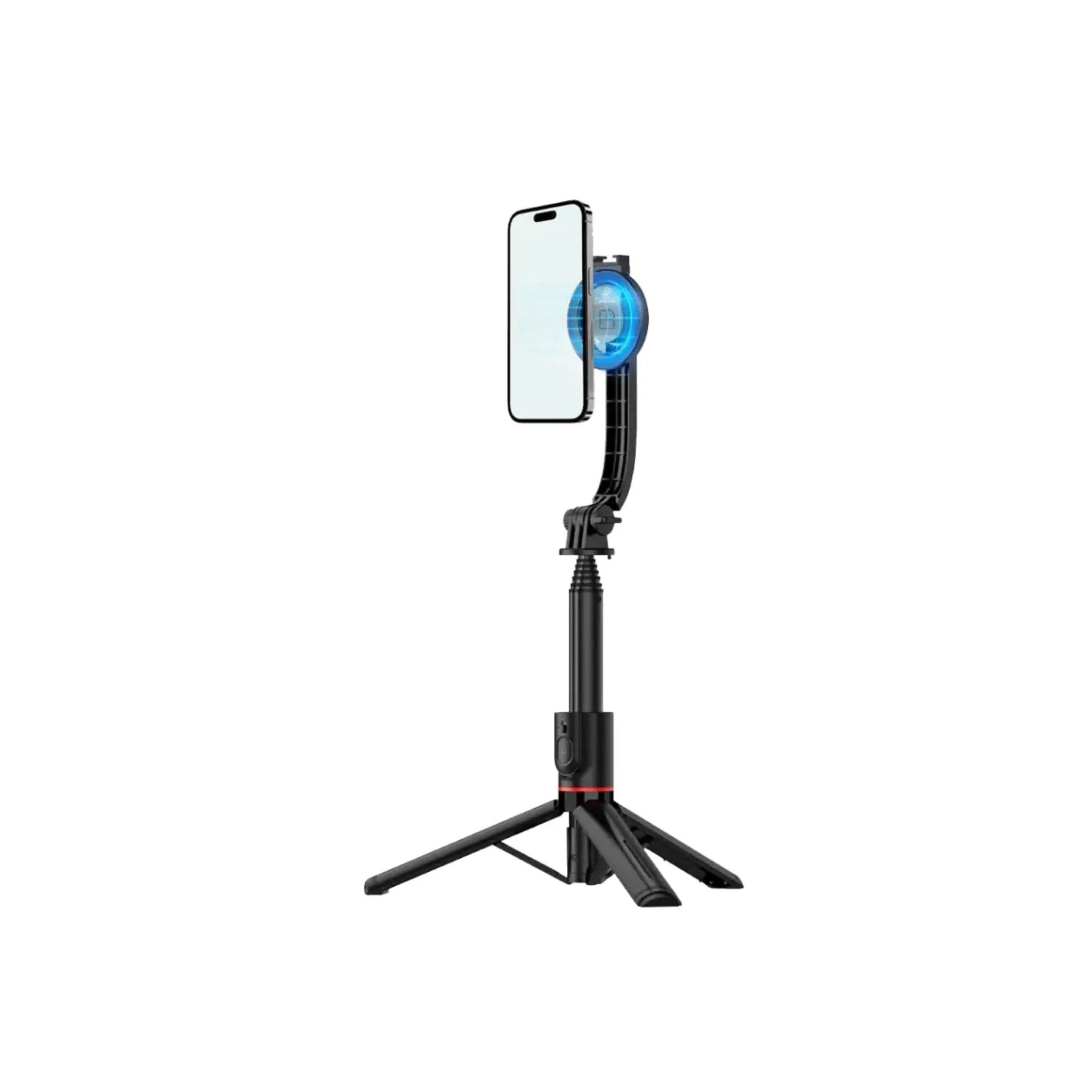 Green Lion Magselfie Selfie Stick Tripod - Black