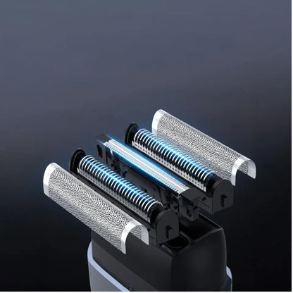 Green Lion Men's Shaver X Wet and Dry Use - Silver
