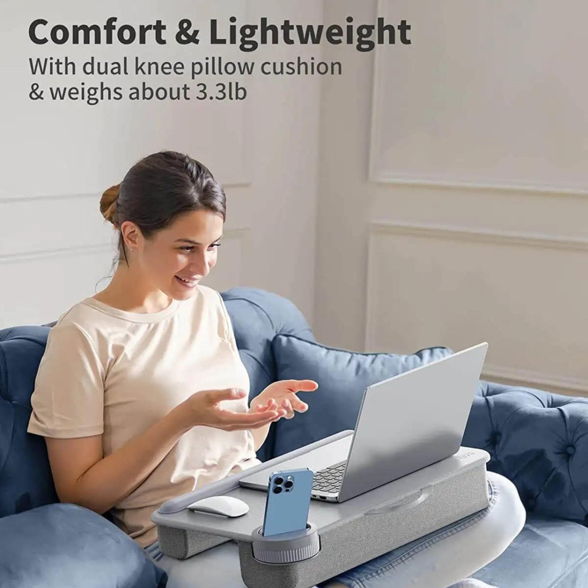 Lap deals desk pillow