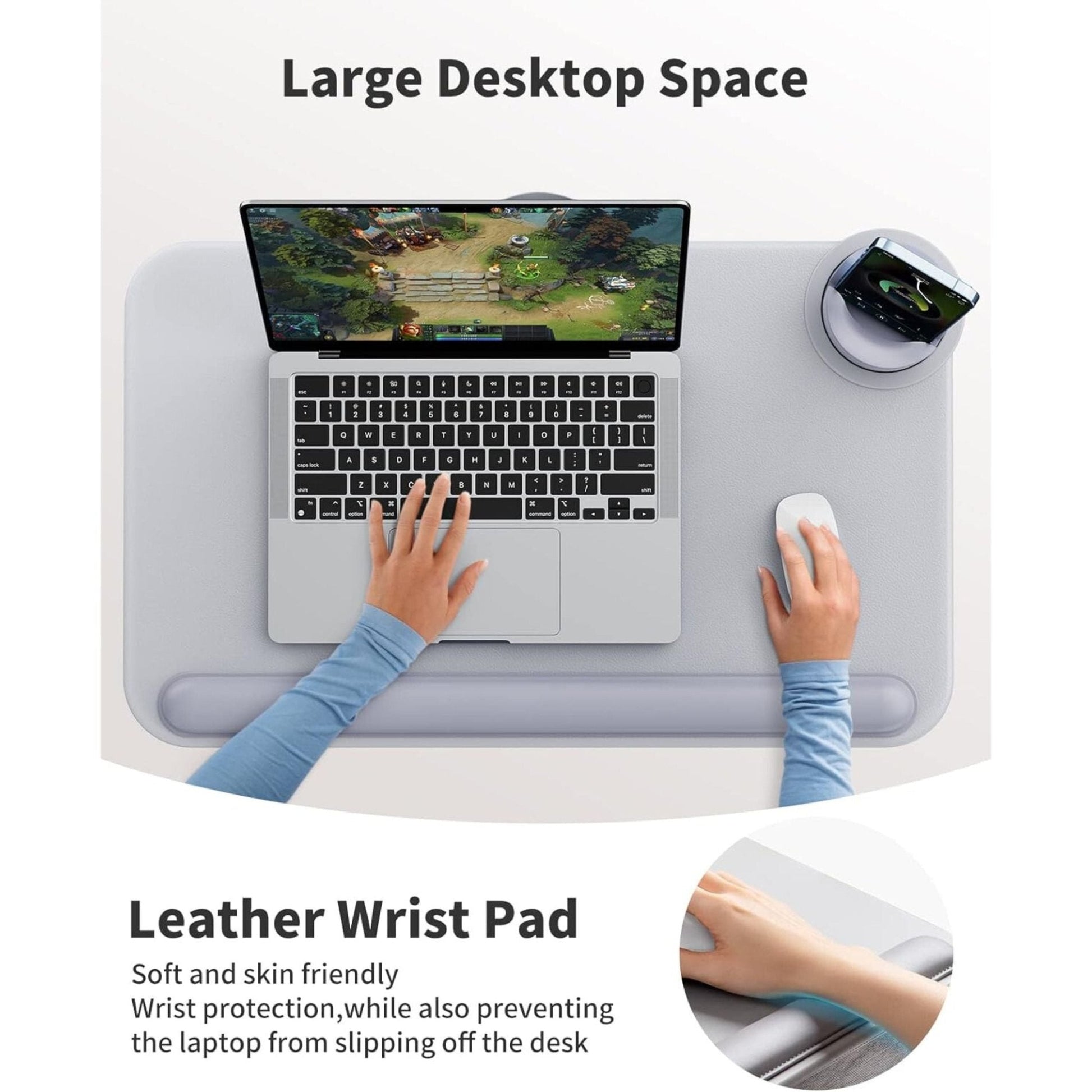 Green Lion Multifunctional Lap Desk - Gray