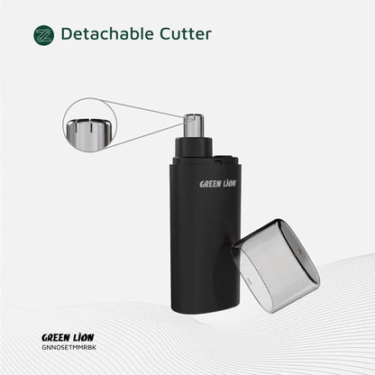 Green Lion Nose Pro Nose and Ear Trimmer - Black