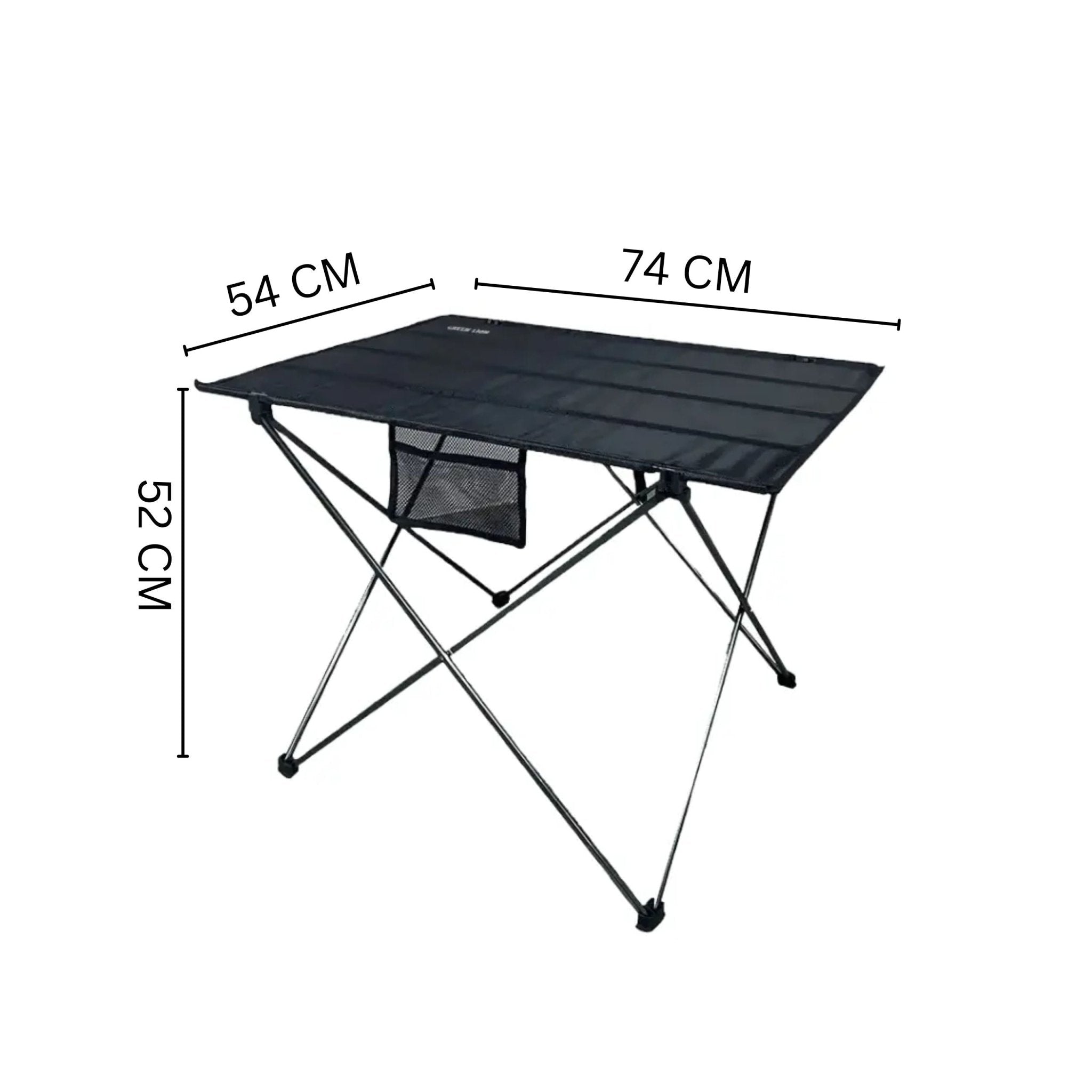 Green Lion Outdoor Foldable Table - Black