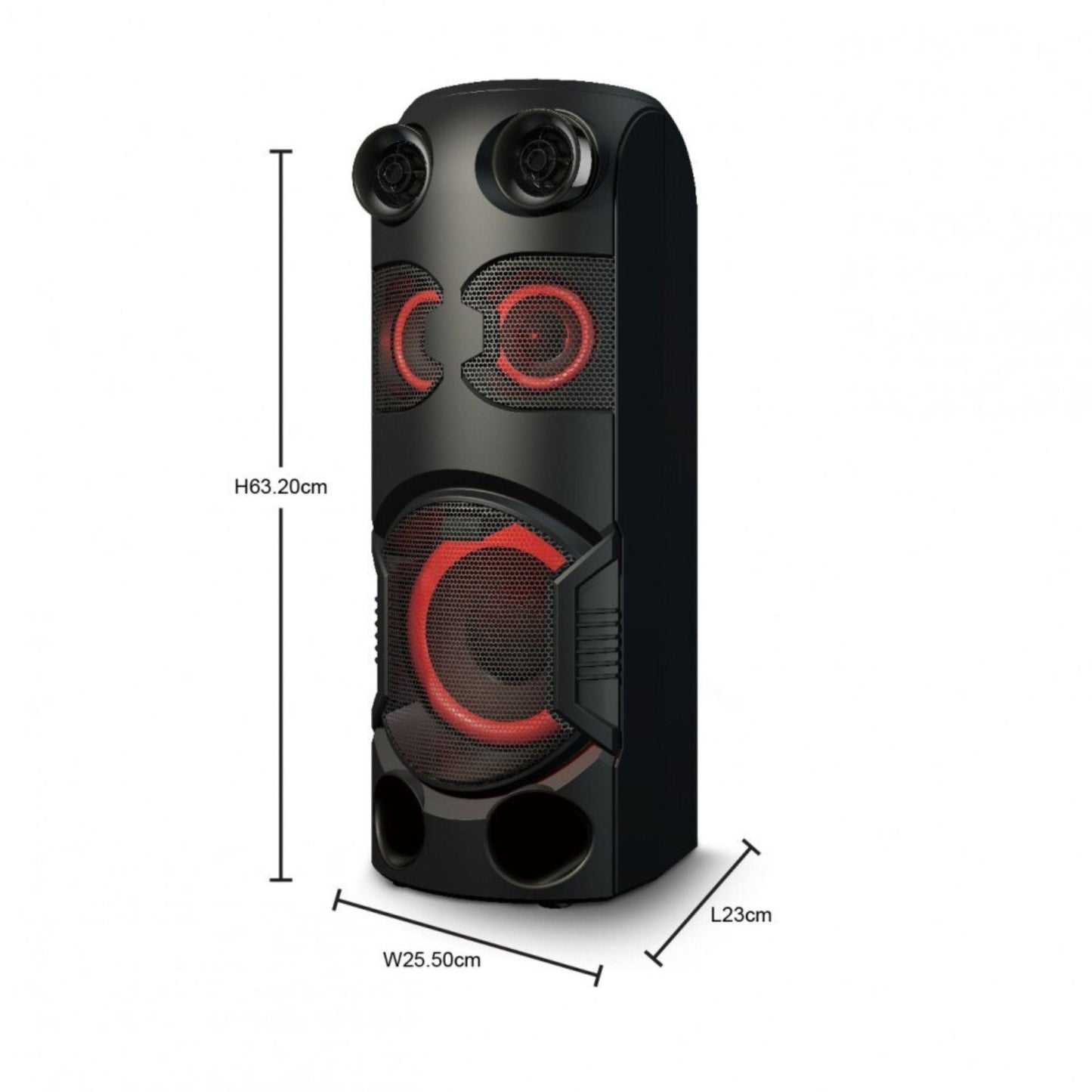 Green Lion Party Life 200 Bluetooth Speaker 70W - Black
