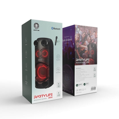 Green Lion Party Life 200 Bluetooth Speaker 70W - Black